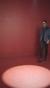 Men's Navy Blue Velvet Fancy Blazer
